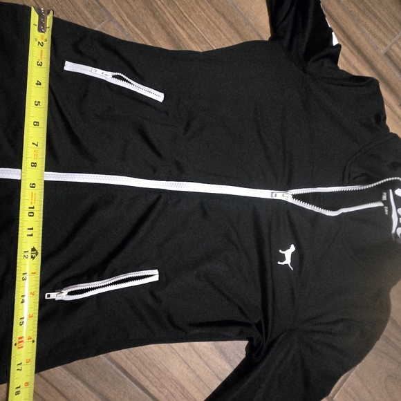 PINK Victoria's Secret Black Zip-Up Jacket - Picture 7 of 7